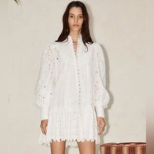 Alemais Evie Mini Smock Dress AU6 US2 like new!